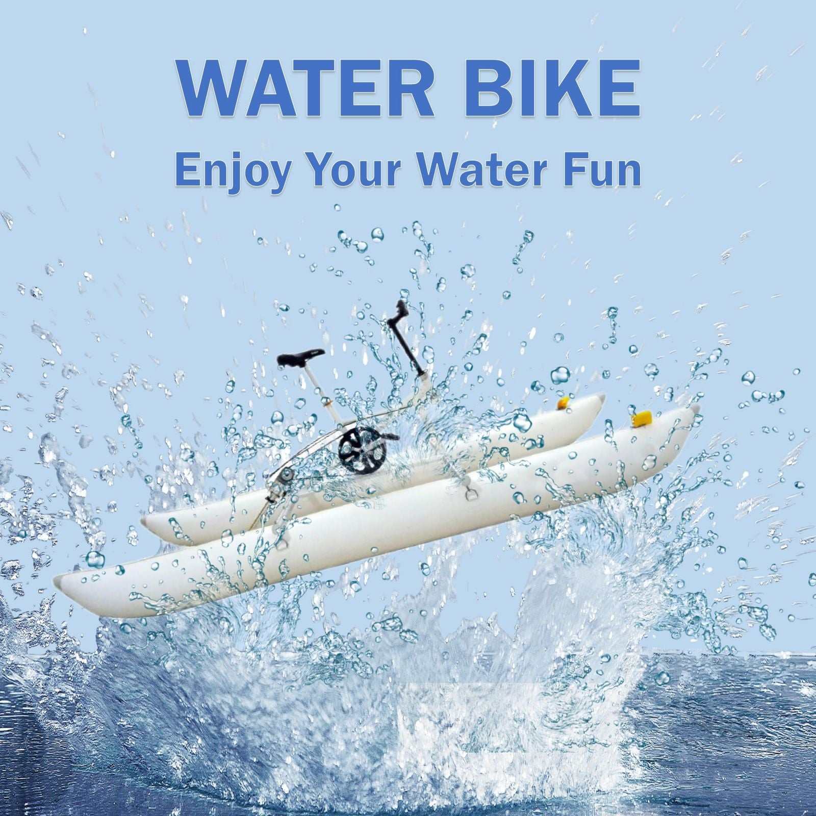 Inflatable Water Boat Bike For Water Sport