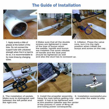 Inflatable Water Bike