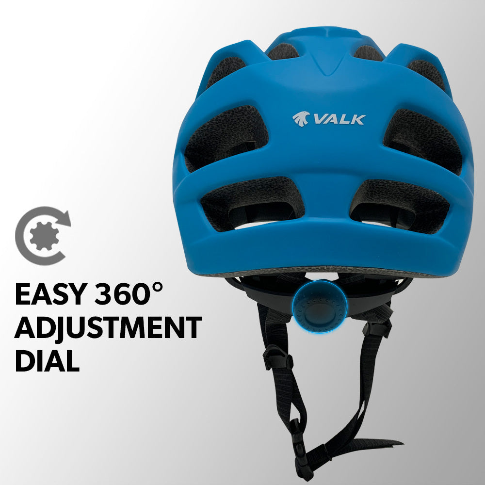 VALK Mountain Bike Helmet Medium 56-58cm Bicycle MTB Cycling Safety Accessories-BicycleLab.com.au