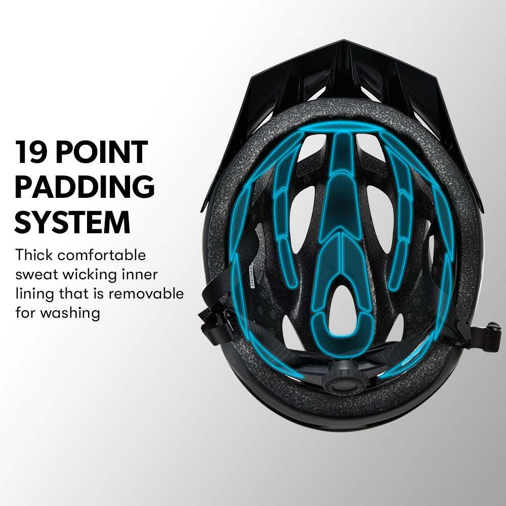 Small Lightweight MTB Helmet 54-56cm | White