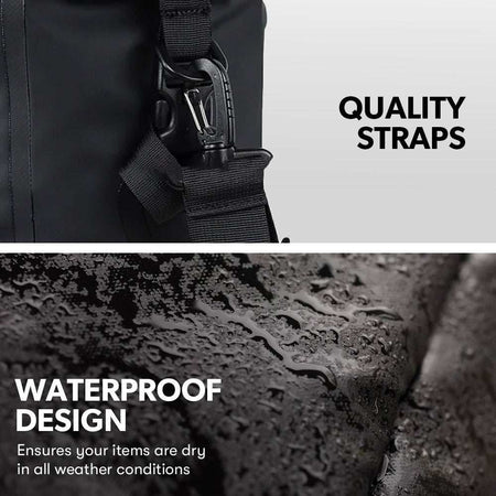 Waterproof 25L Pannier Bike Bag | Black