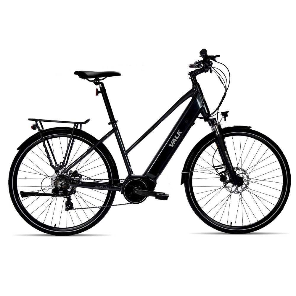 Premium Hybrid Mid Motor Ebike, Medium | Dark Grey