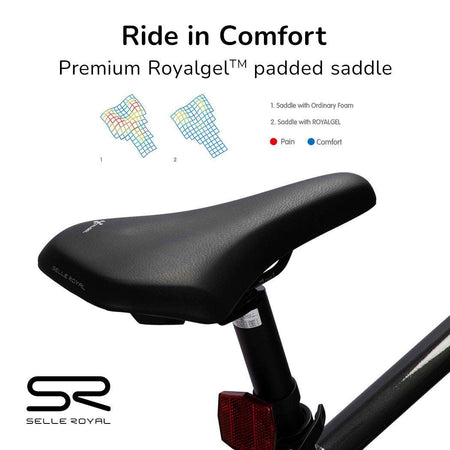 Premium Hybrid Mid Motor Ebike, Medium | Dark Grey