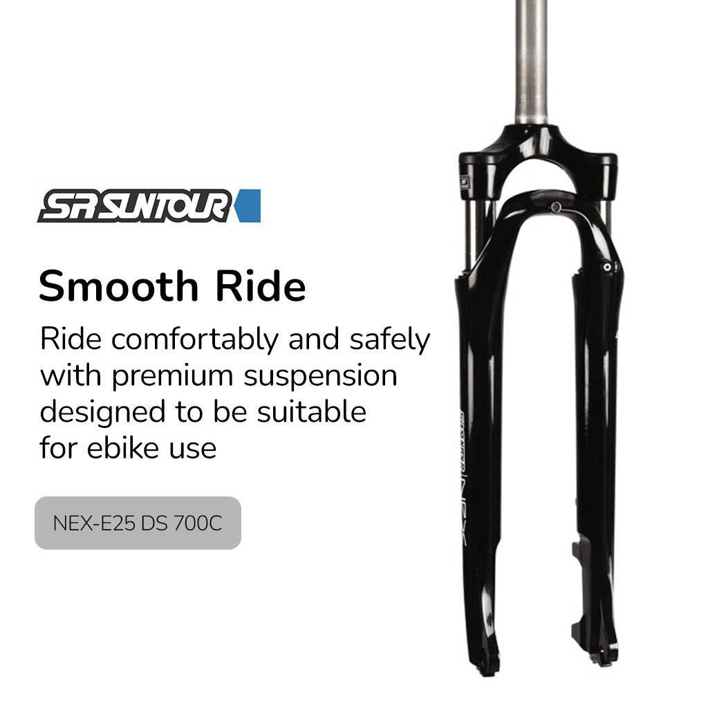 Premium Hybrid Mid Drive Motor Ebike, Step-Through, Large | Dark Grey