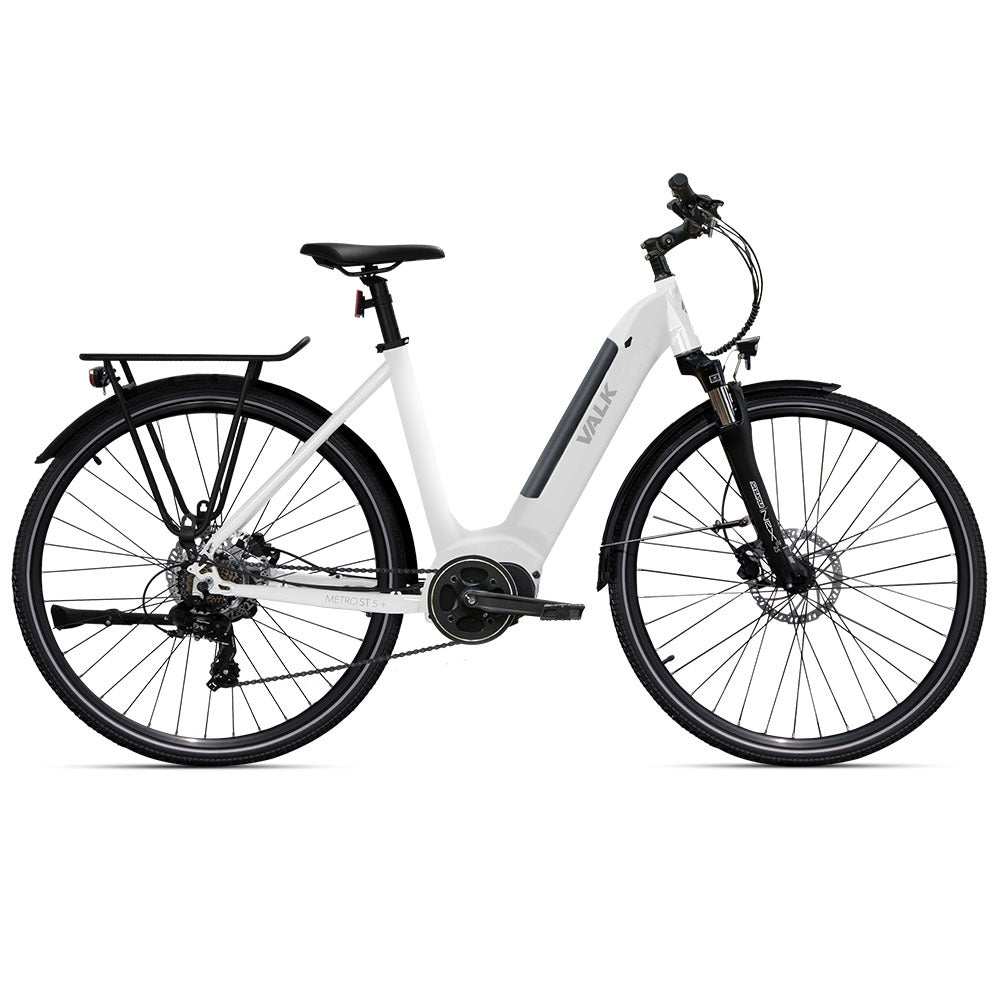 Premium Step Through EBike, Medium | White