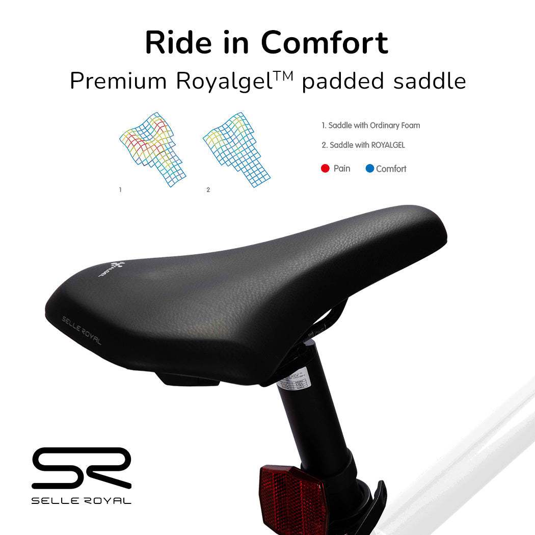 Premium Step Through EBike, Medium | White