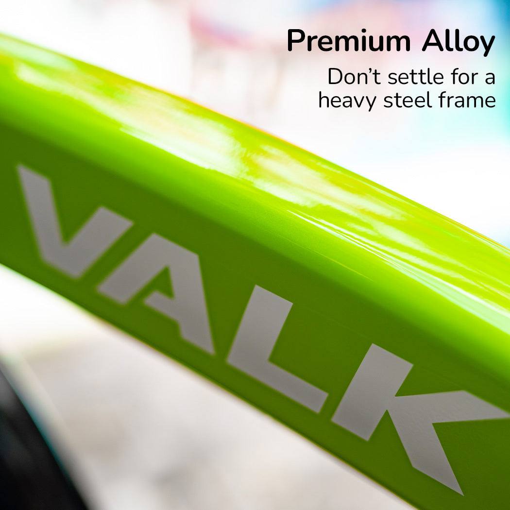 Disc Braking Electric Foldable Bike | Lime Green