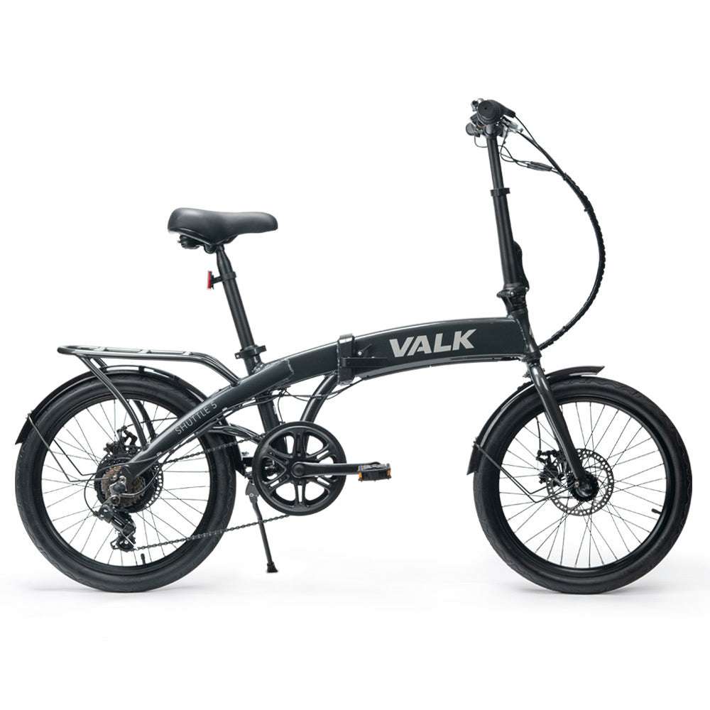 Quick Folding Electric Bike | Gloss Metallic Charcoal