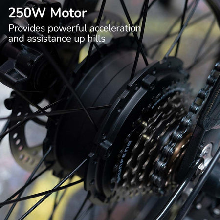 Quick Folding Electric Bike | Gloss Metallic Charcoal