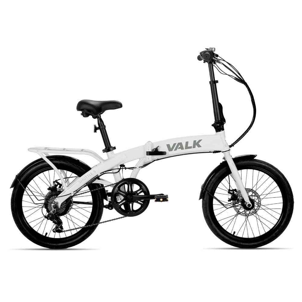 VALK Shuttle 5 Electric Folding Bike, Gen II, 20 Tyres-BicycleLab.com.au