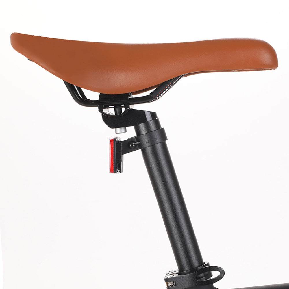 250W Fixie eBike with Saddle Bag | Black