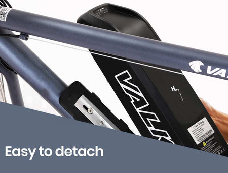 250W Fixed Gear Electric Bike with Saddle Bag | Matte Gunmetal