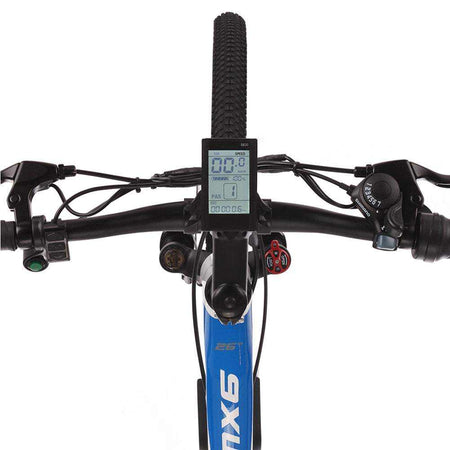250W Hydraulic Disc Brakes Electric MTB, 26Inch | White