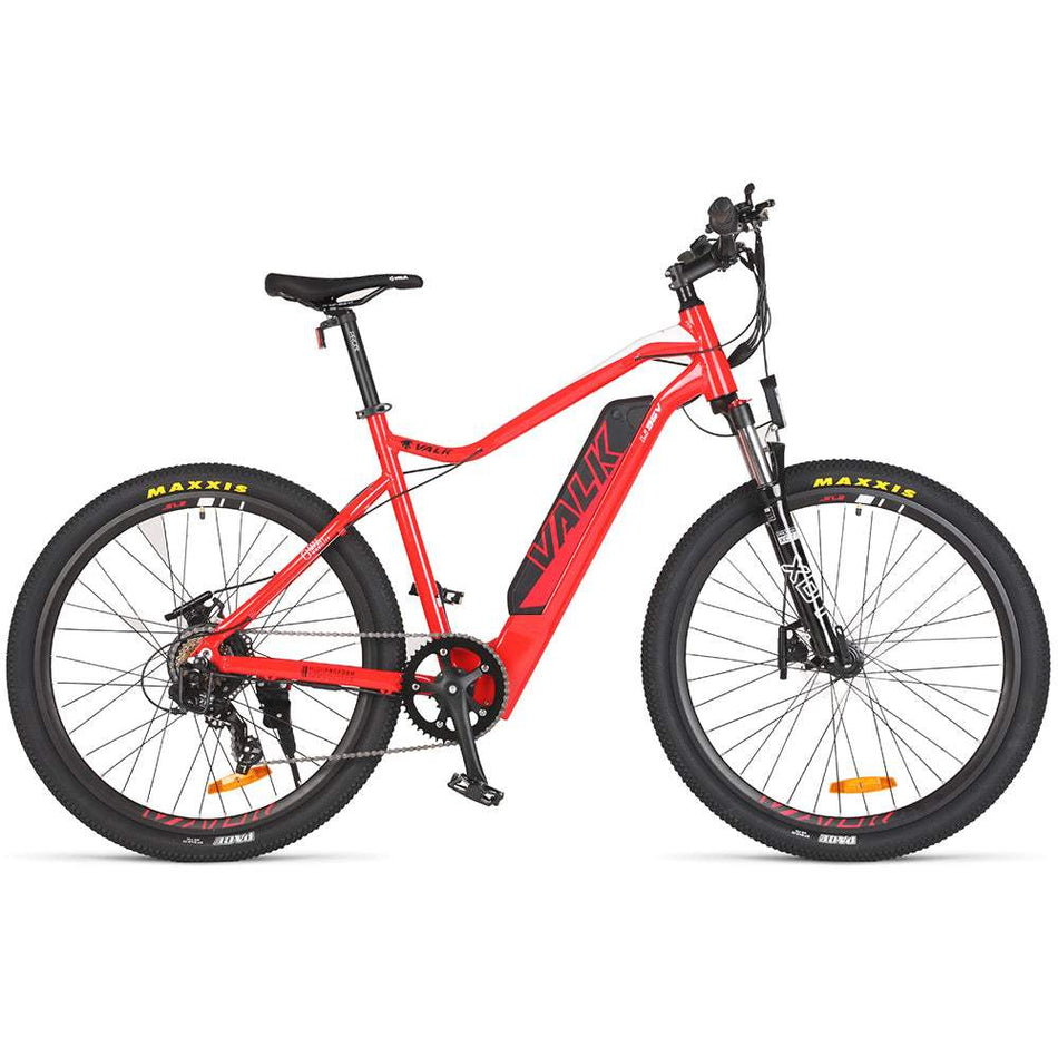 27.5Inch Mountain eBike with 7 Speed, 250W | Red