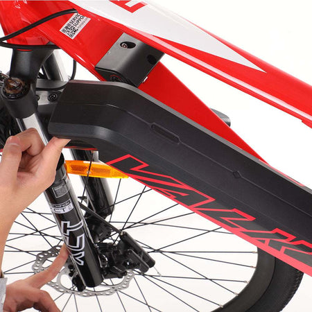 27.5Inch Mountain eBike with 7 Speed, 250W | Red