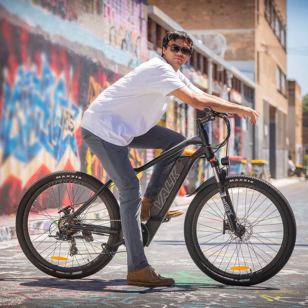 27.5 Inch Mountain Electric Bicycle with 7 Speed, 250W | Black