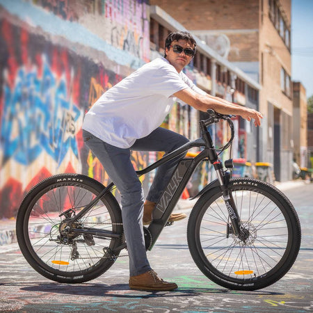 27.5 Inch Mountain Electric Bicycle with 7 Speed, 250W | Black