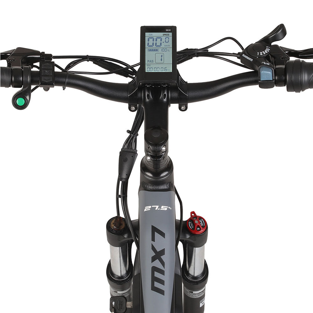 VALK Electric Bike eBike Motorized Bicycle Mountain Battery eMTB 36V 250W 27.5Inch-BicycleLab.com.au