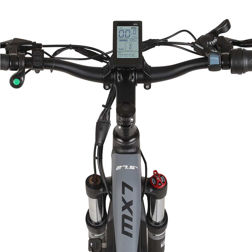 27.5 Inch Mountain Electric Bicycle with 7 Speed, 250W | Black