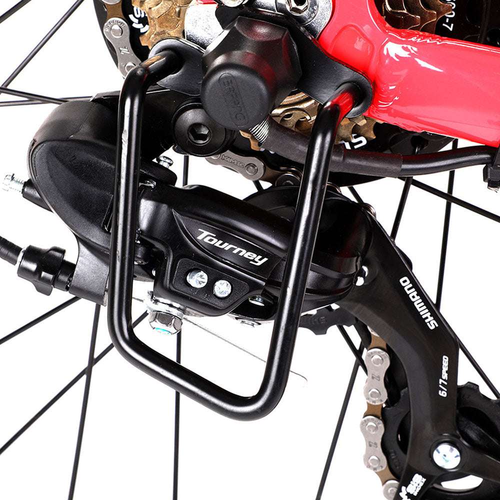 250W Ladies Step Through Electric Bike | Red