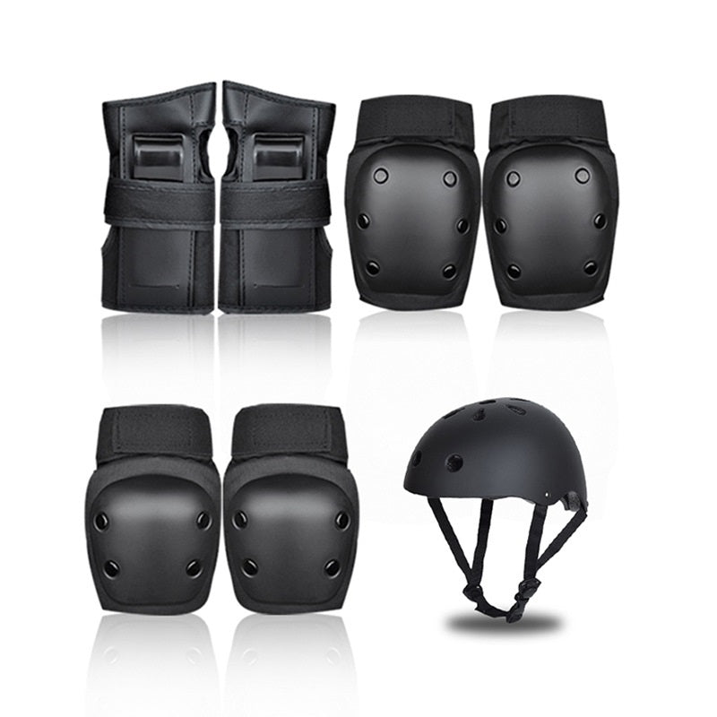 Scooter Protective Gear with Knee Elbow Pads Wrist Guards Helmet for Kids/Teens/Adult Small-BicycleLab.com.au