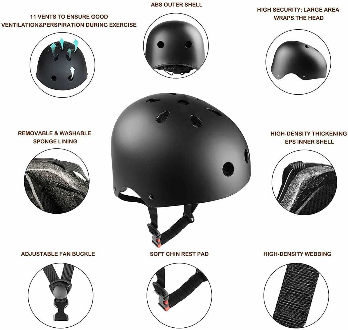 7-Piece Scooter Protective Gear Set