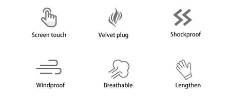 Breathable Full Finger Cycling Gloves | Large