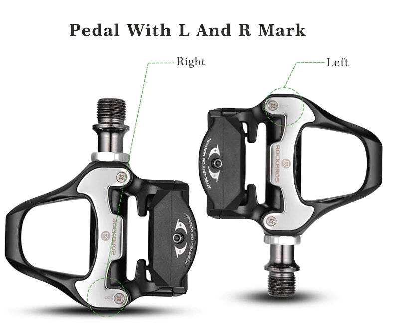 Self Lock Clip In Bike Pedals Shimano SPD-SL Cleat MTB Road 700C Hybri