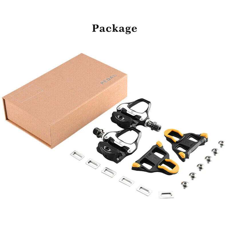 Self Lock Clip In Bike Pedals Shimano SPD-SL Cleat MTB Road 700C Hybri