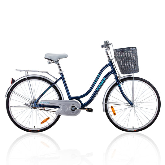 Trinx CUTE 2.0 City Bike 24 inch Lady Urban Blue-BicycleLab.com.au