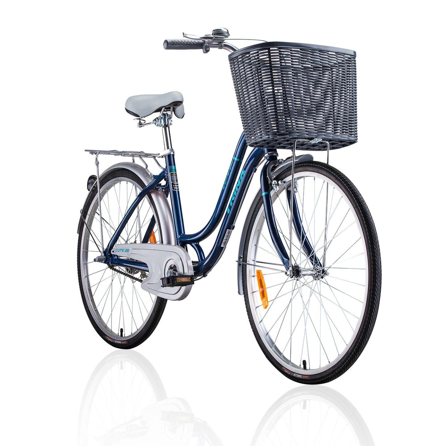 Trinx CUTE 2.0 City Bike 24 inch Lady Urban Blue-BicycleLab.com.au