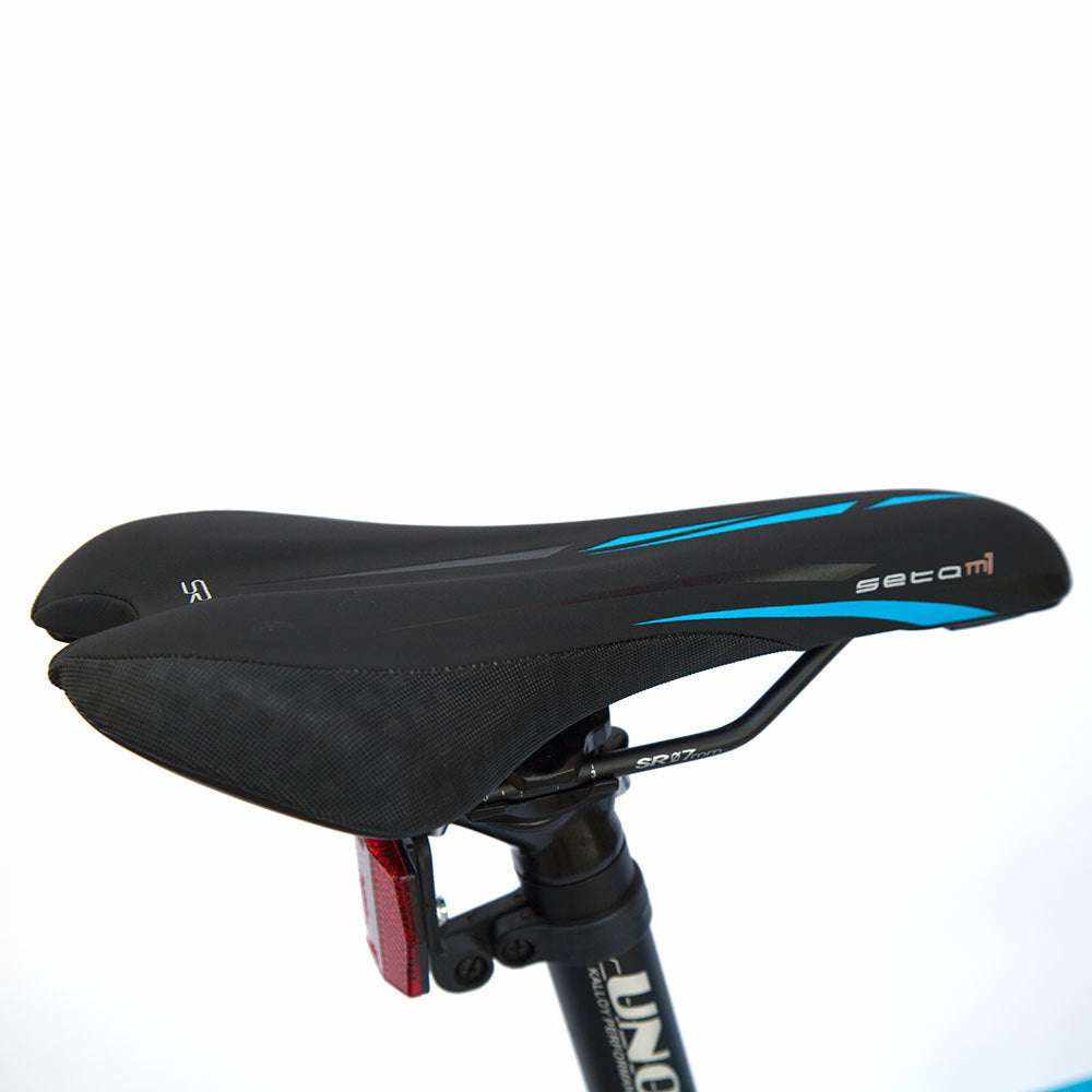 700C Road Bike with Alloy Frame | Matt Black Blue