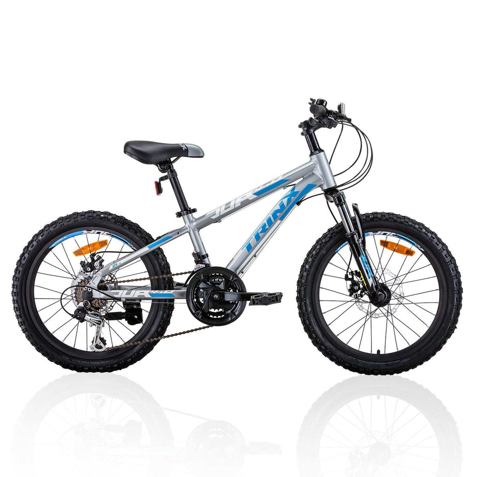 21-Speed Youth Mountain Bikes 20 Inch | Grey