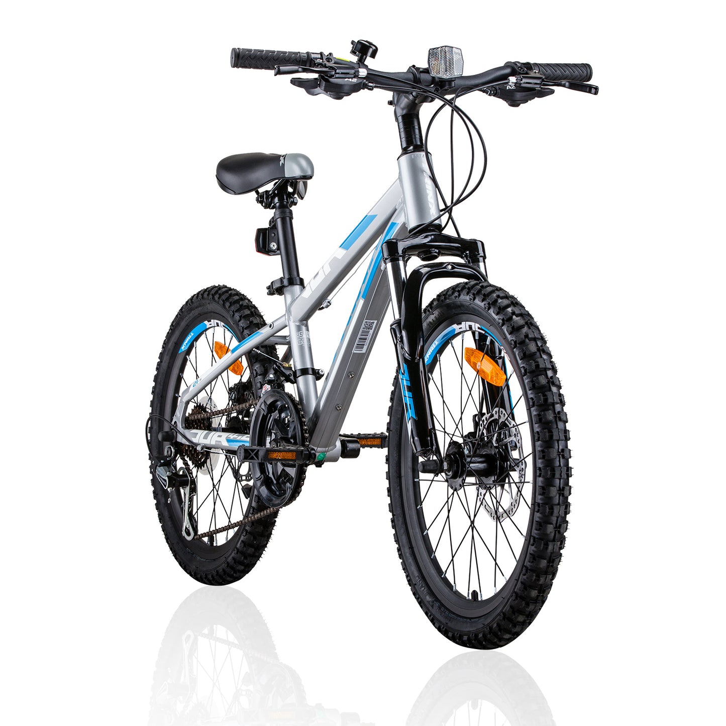 Trinx Junior 4.0 Bike 20 inch Shimano Gears 21-Speed Bicycle Gray-BicycleLab.com.au