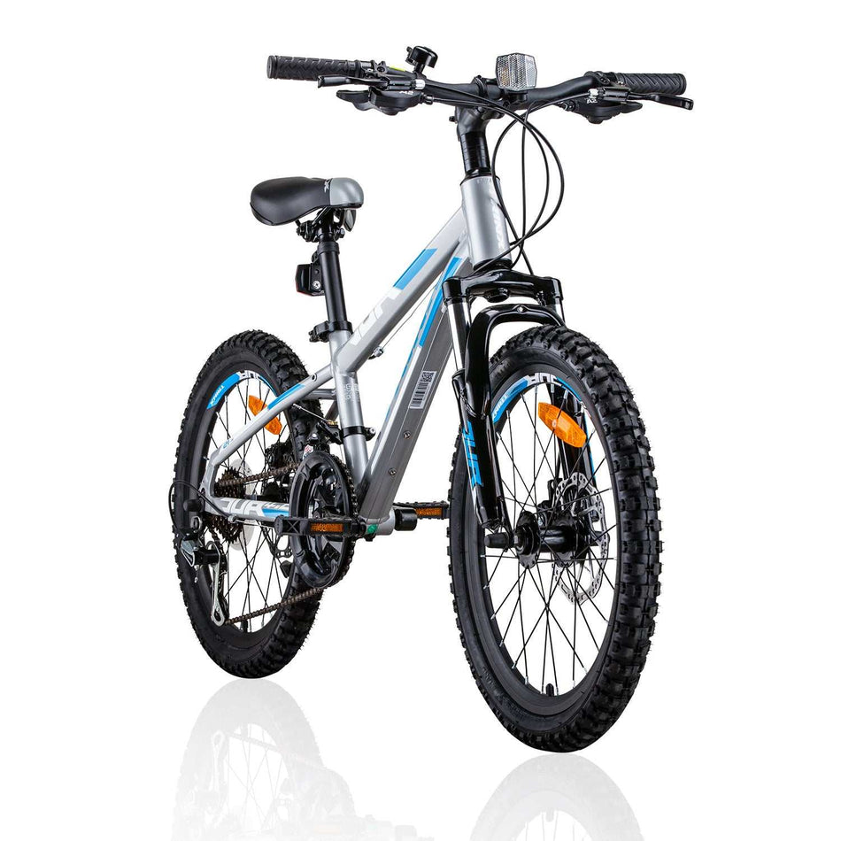 21-Speed Youth Mountain Bikes 20 Inch | Grey