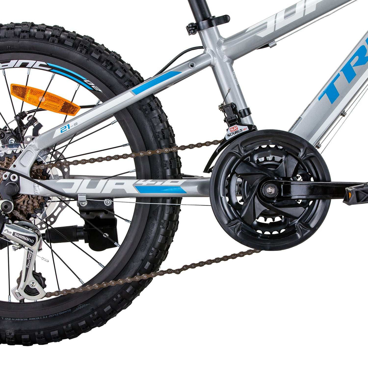 21-Speed Youth Mountain Bikes 20 Inch | Grey