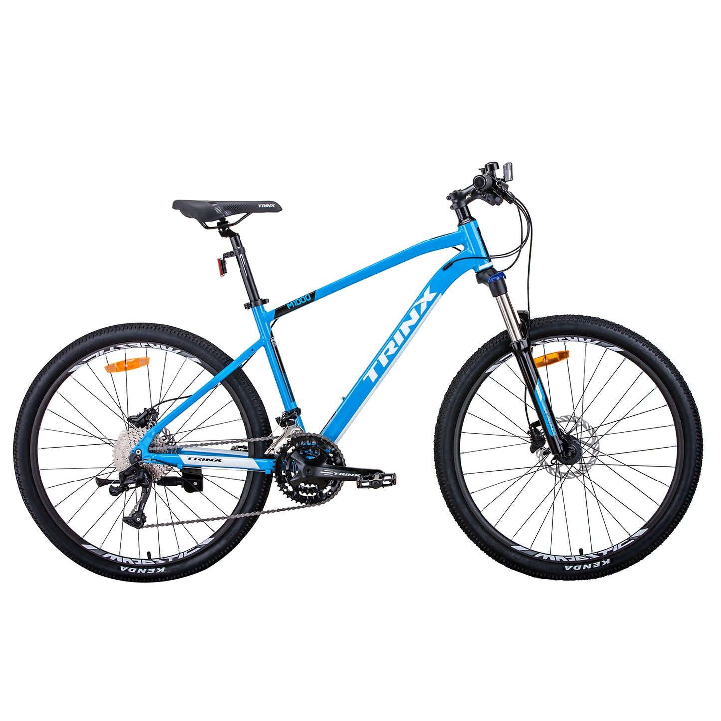 Trinx M1000 Mountain Bike Ltwoo 30 Speed MTB 17 Inches Frame Blue-BicycleLab.com.au