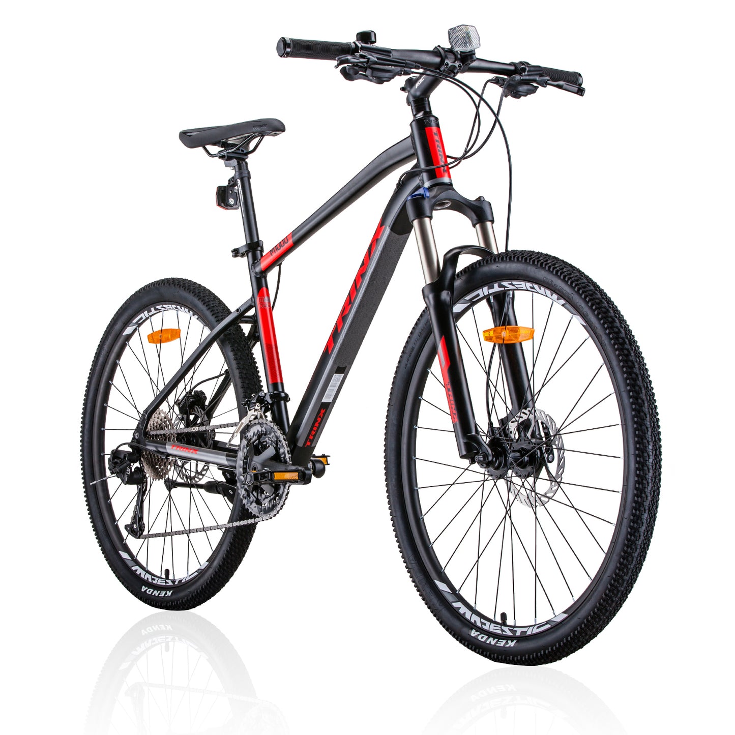 Trinx M1000 Mountain Bike Ltwoo 30 Speed MTB 17 Inches Frame Red-BicycleLab.com.au