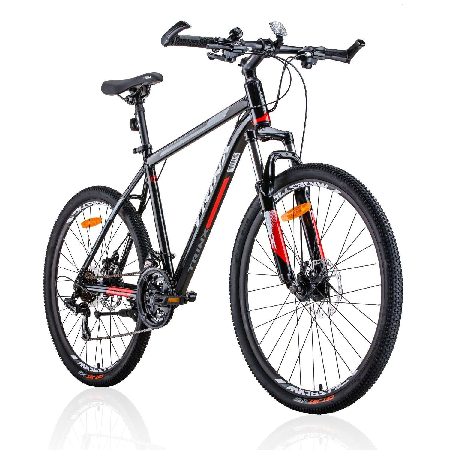 21 Speed Mountain Bike with 17 Inches Frame | Red
