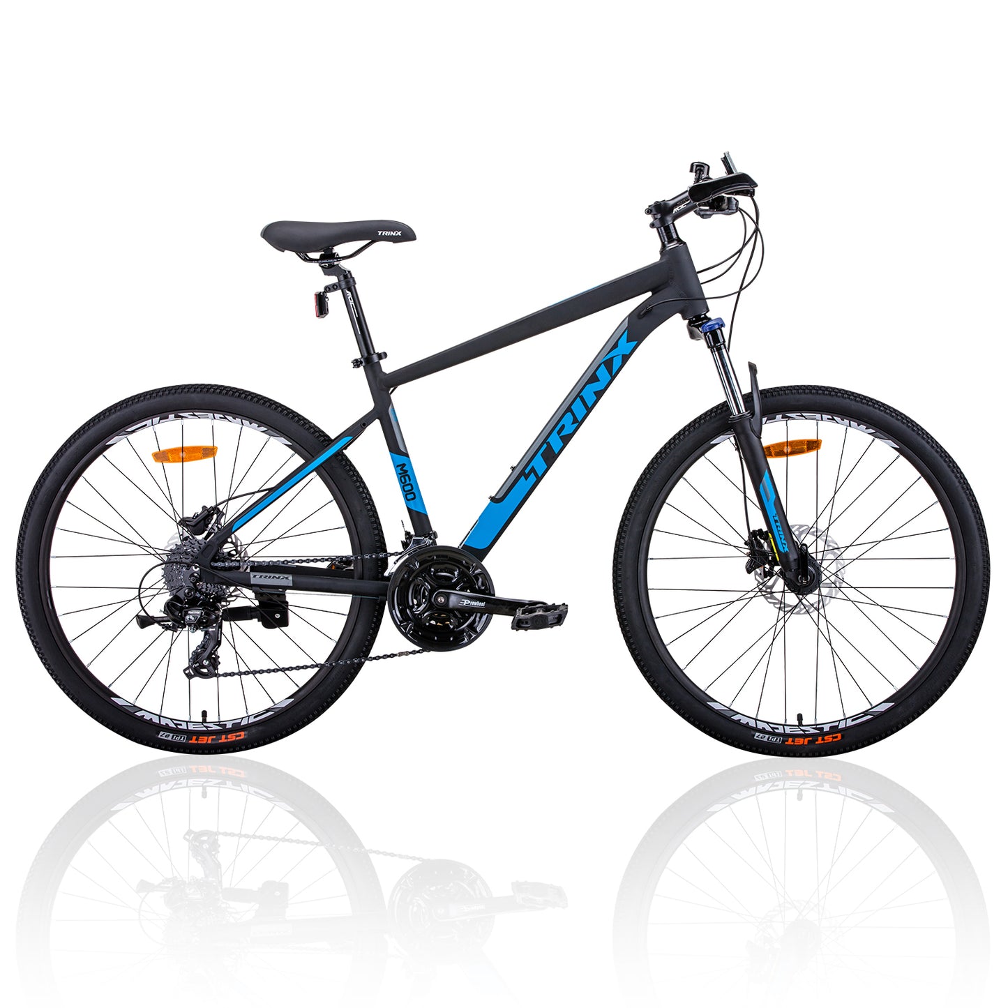 Trinx M600 Mountain Bike 24 Speed MTB Bicycle 17 Inches Frame Blue-BicycleLab.com.au