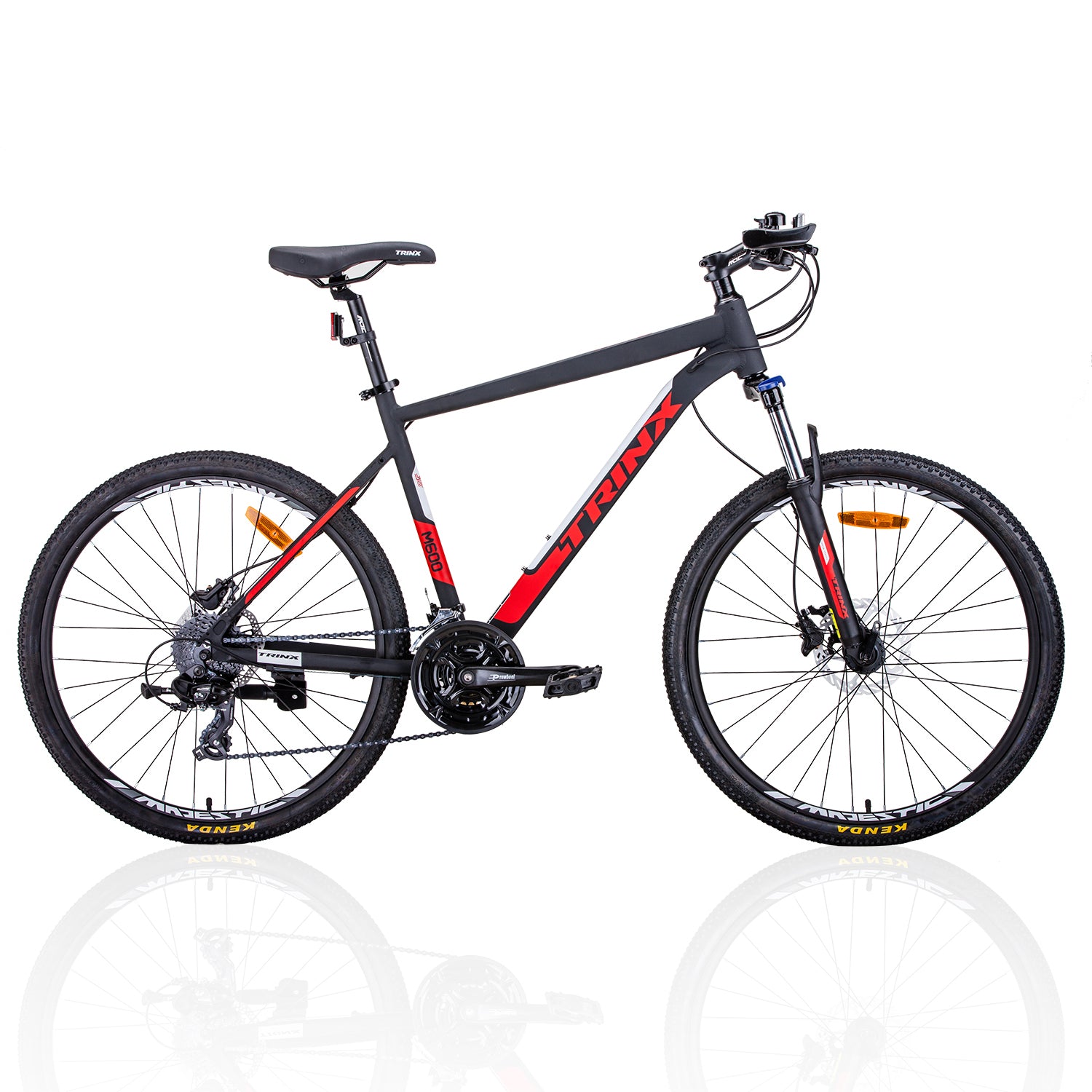 Trinx M600 Mountain Bike 24 Speed MTB Bicycle 21 Inches Frame Red-BicycleLab.com.au