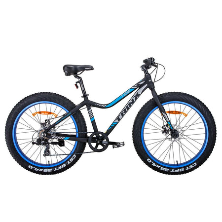 All Terrain 26 Inch Fat Wheel Bike with 7 Speed | Blue