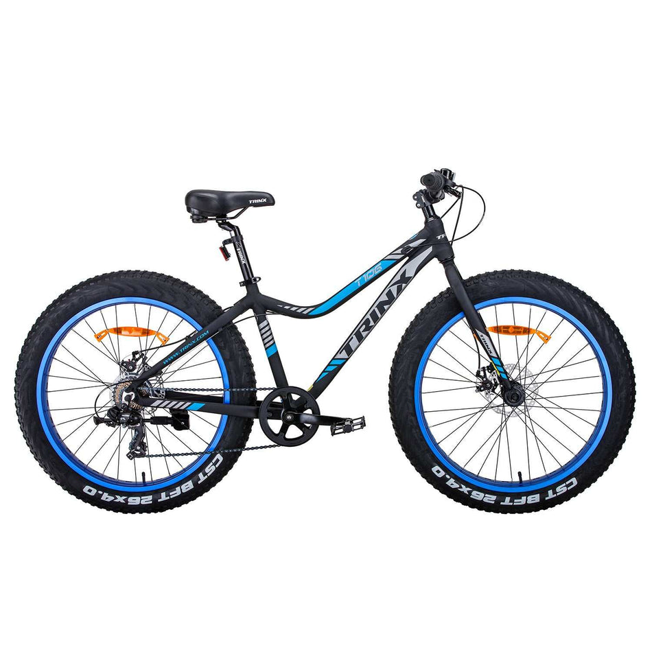 All Terrain 26 Inch Fat Wheel Bike with 7 Speed | Blue
