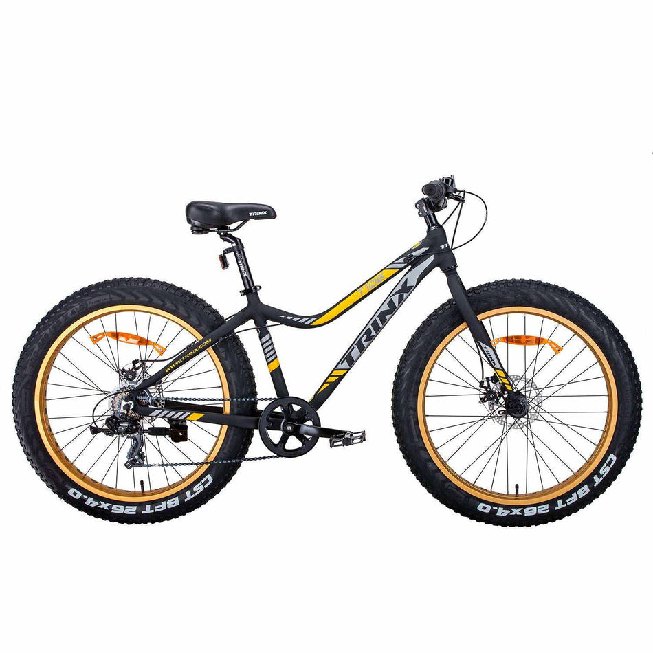 All Terrain 26 Inch Fat Bike with 7 Speed | Orange