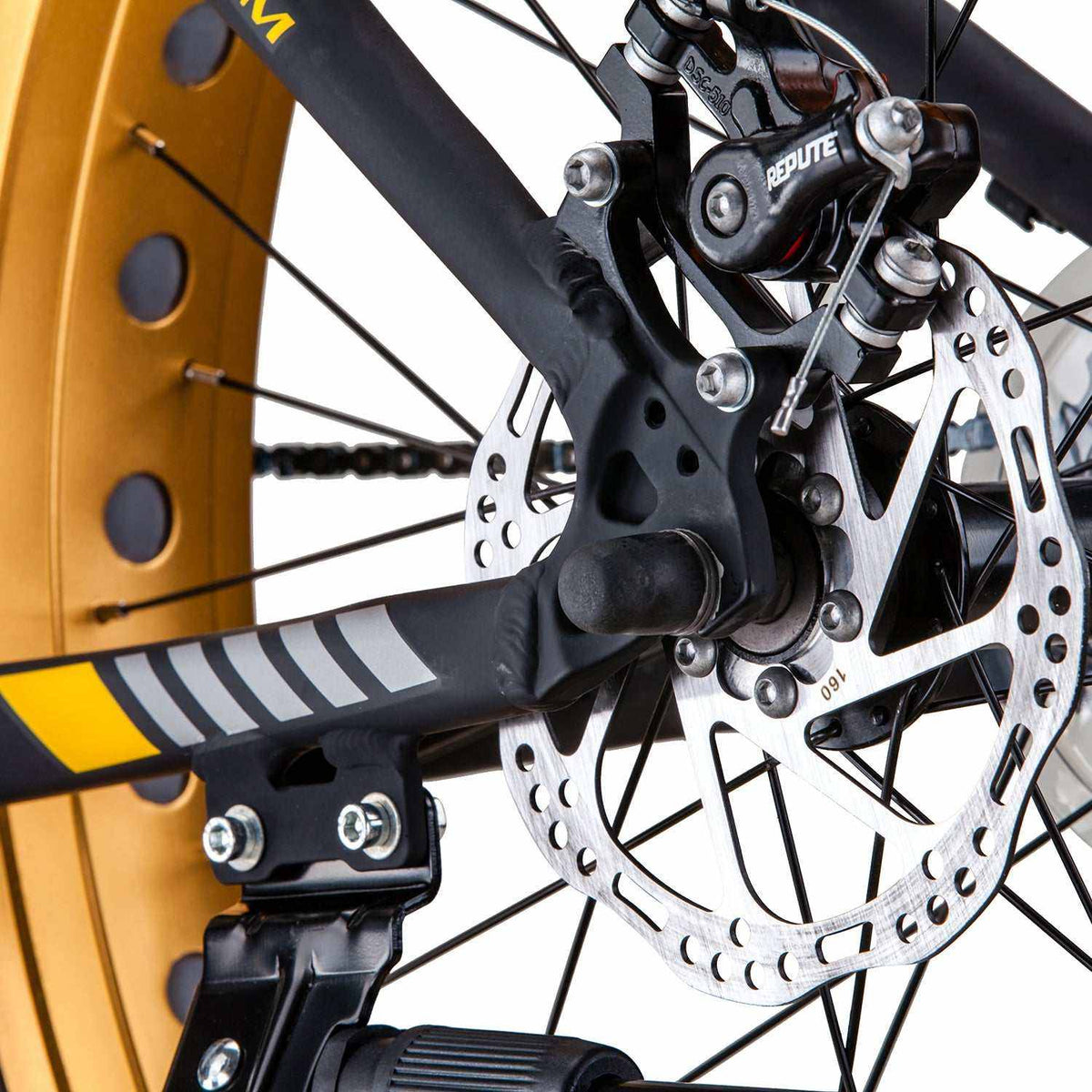 All Terrain 26 Inch Fat Bike with 7 Speed | Orange