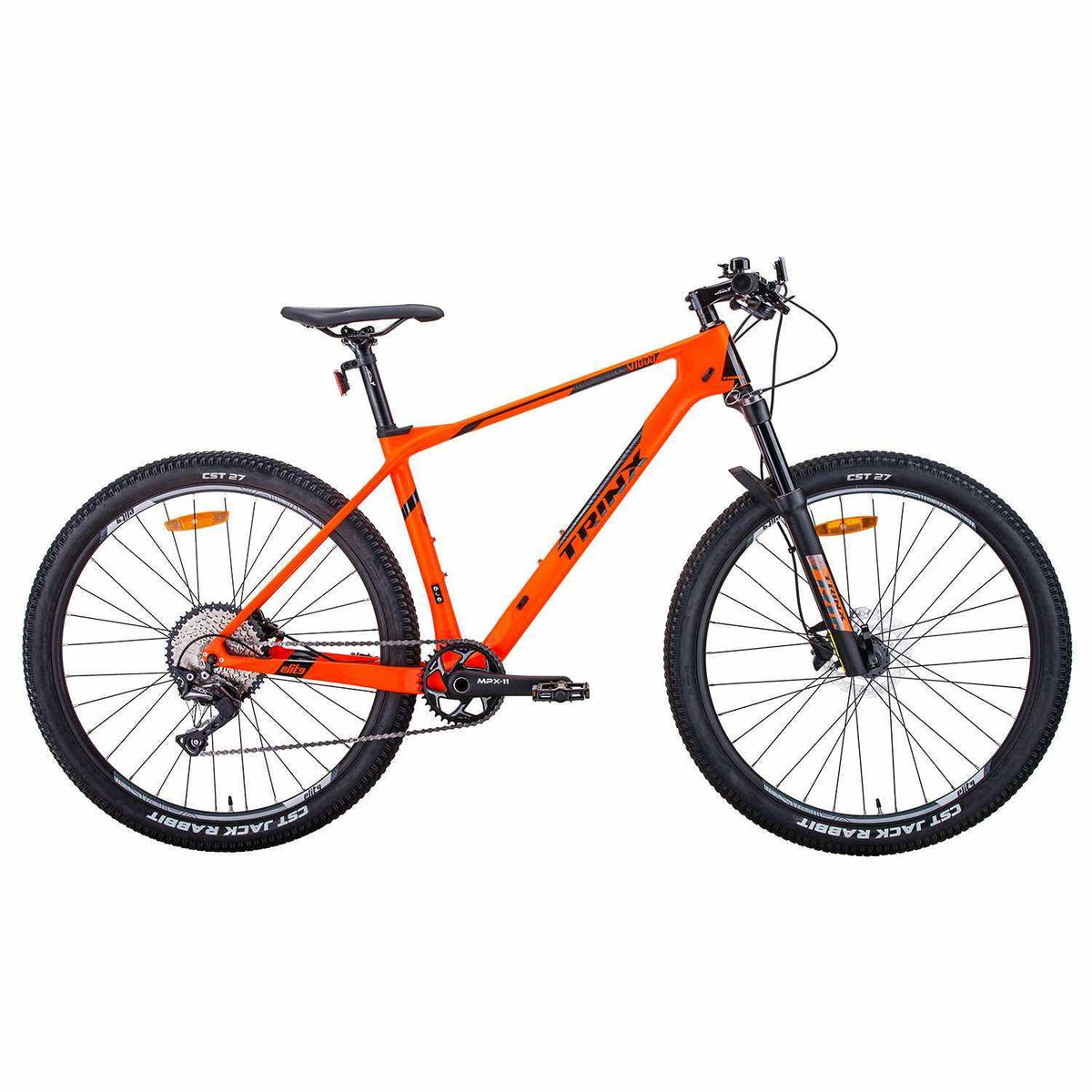 Carbon Fibre Mountain Bike with Hydraulic Disc Braking | Orange