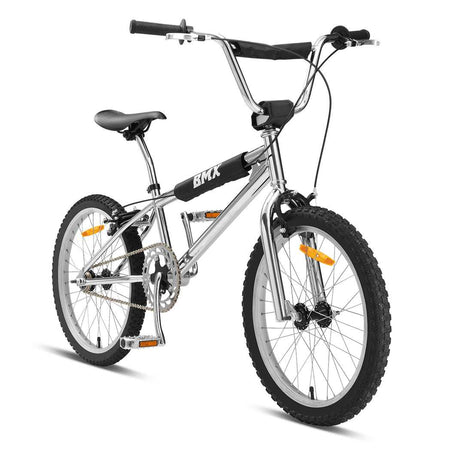 20 Inch Classic BMX Bike in Metallic Chrome