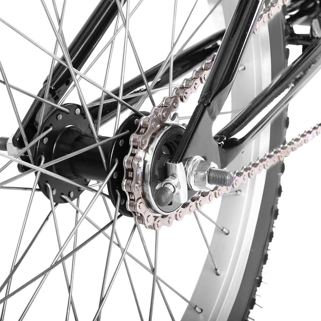 20 Inch Classic BMX Bike in Metallic Chrome