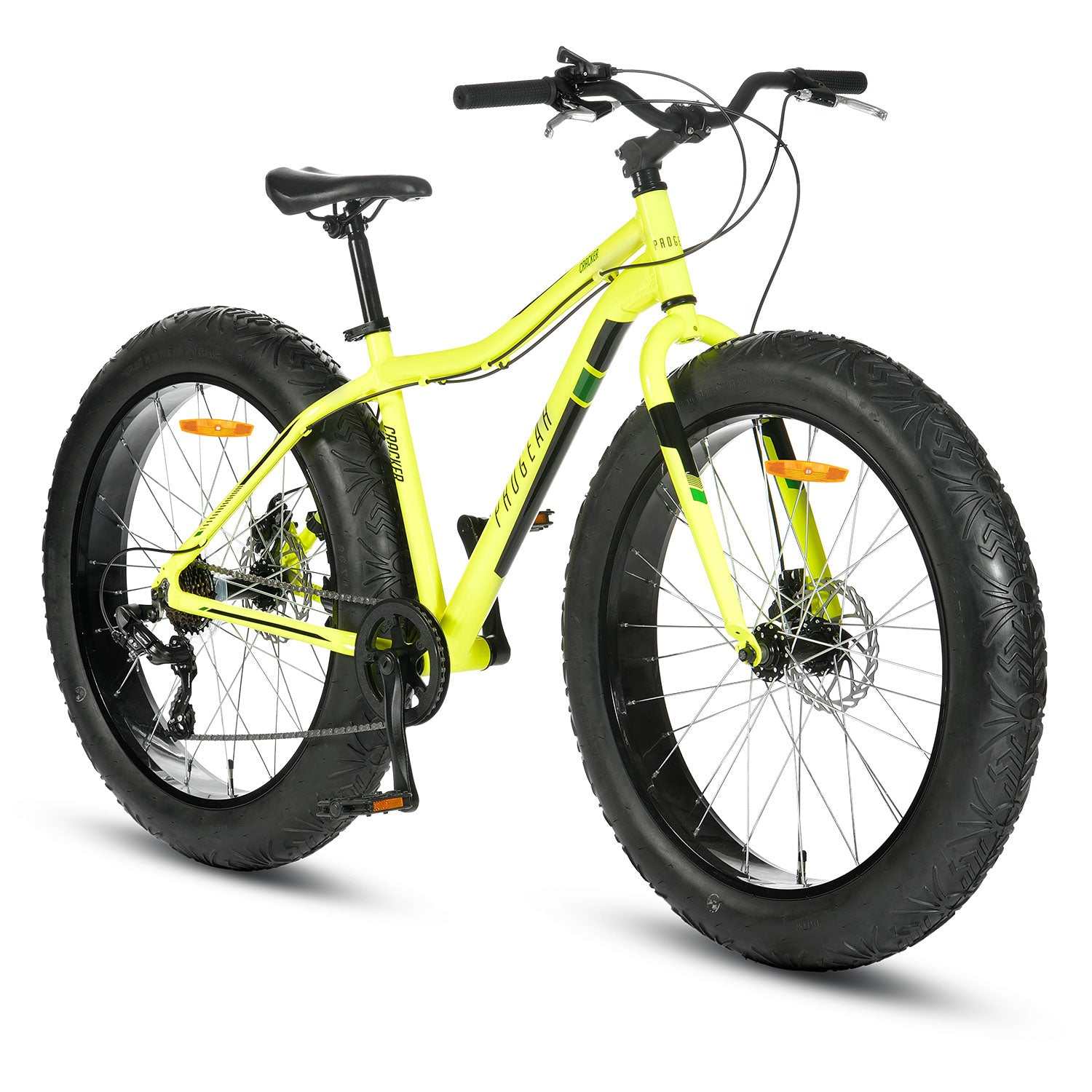 26 Inch All Terrain Fat Tyre Bike | Lime Green