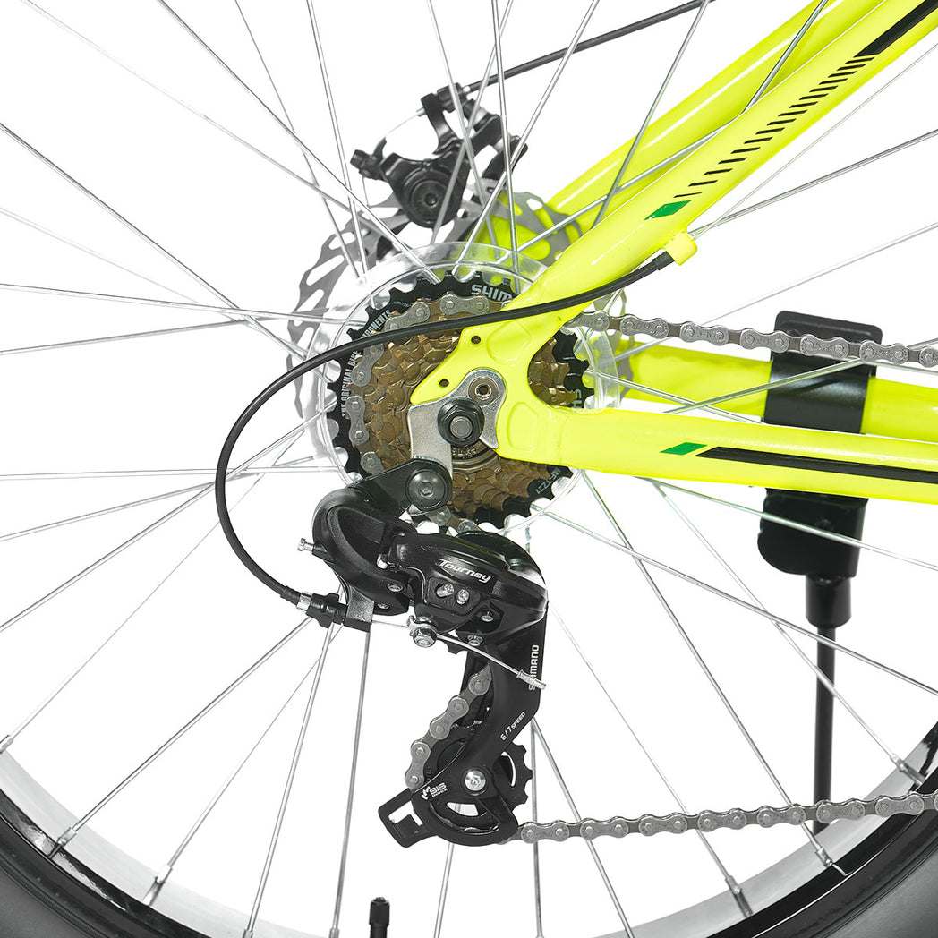 26 Inch All Terrain Fat Tyre Bike | Lime Green